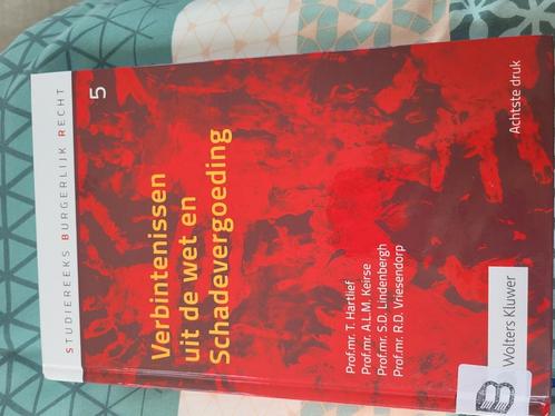 Verbintenissen uit de wet en Schadevergoeding, Boeken, Studieboeken en Cursussen, Ophalen of Verzenden