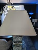 Elegante Staande Lamp met Kristallen, Huis en Inrichting, Lampen | Vloerlampen, 100 tot 150 cm, Ophalen of Verzenden, Zo goed als nieuw