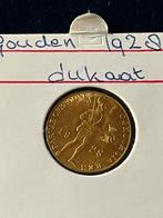 Gouden dukaat 1928, Goud, Koningin Wilhelmina, Overige waardes, Ophalen of Verzenden