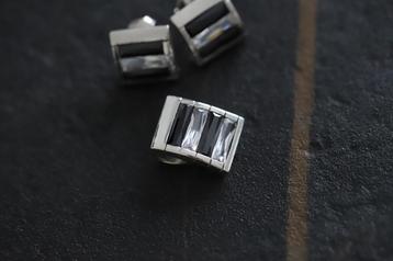 925 zilver oorbellen & hanger set beschikbaar voor biedingen