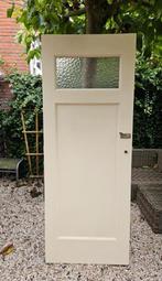 Oude deur 201,5 x 77 x 4 cm., Ophalen, Gebruikt, Minder dan 80 cm, Binnendeur