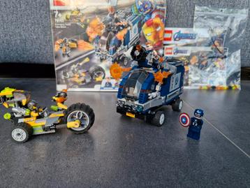 LEGO Marvel Avengers 76143 - Avengers Truck Take-down beschikbaar voor biedingen