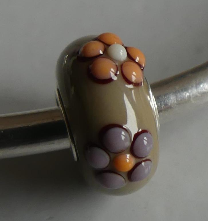 Trollbeads BOEKET **NIEUW** (Thun by Trollbeads), Sieraden, Tassen en Uiterlijk, Bedels, Nieuw, Trollbeads, Zilver, 1 bedel, Verzenden
