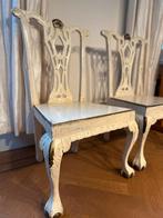 Antieke Chippendale Stoelen - Set van 2, Antiek en Kunst, Ophalen of Verzenden