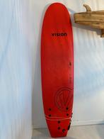 Surfboard 7’0” - Vision Softtop, Watersport en Boten, Golfsurfen, Met koord, Longboard, Zo goed als nieuw, Ophalen