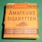 Oorlog wo2 sigaretten Amateur bruin rantsoen Nederland vol, Verzamelen, Verzenden, Overige soorten, Nederland, Overige typen