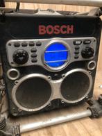 Bosch blauw bouwradio, Audio, Tv en Foto, Karaoke-apparatuur, Ophalen, Gebruikt, Complete set