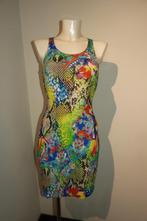 ML Collections jurkje stretch jurk felle kleuren stretch S, Overige kleuren, Verzenden, Maat 36 (S), Boven de knie