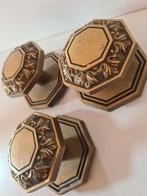3x MOOIE Deurknop Antiek vintage brocante knop deur kastknop, Antiek en Kunst, Ophalen of Verzenden