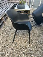 Antraciet Zwarte Tuinstoelen - Doe Bod!, Huis en Inrichting, Stoelen, Ophalen, Gebruikt, Zwart, Kunststof