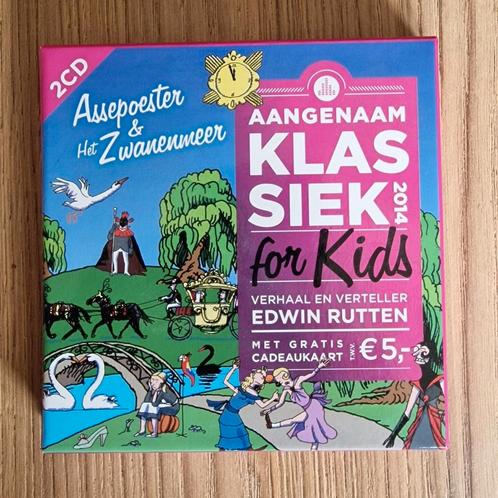 Aangenaam klassiek voor kids 2cd met kortingsbon, Boeken, Luisterboeken, Ophalen of Verzenden