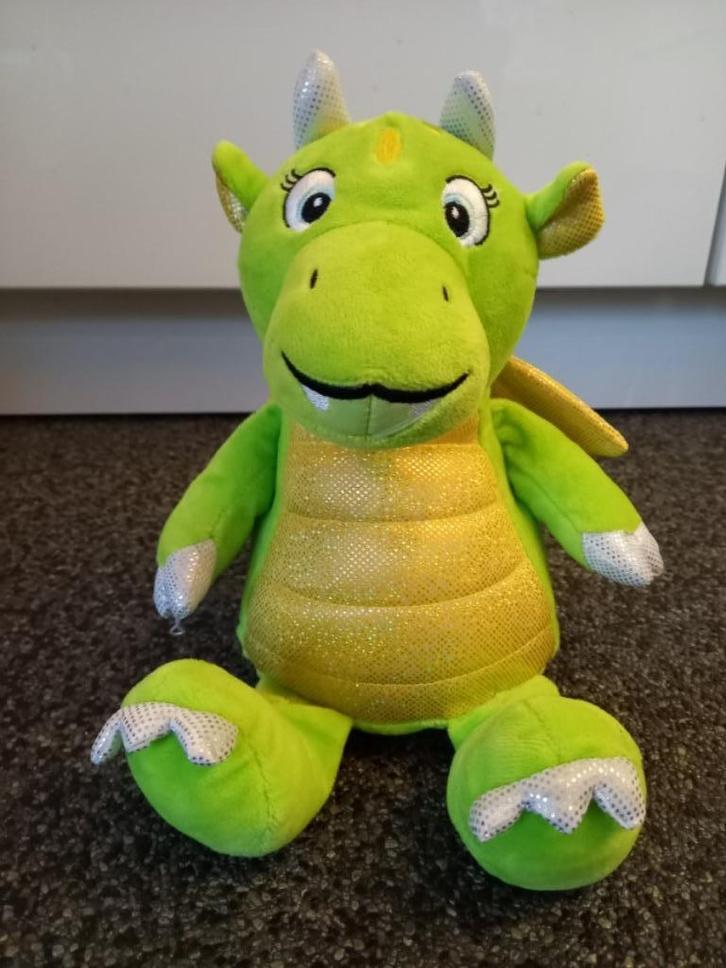 * Nieuwe drakenknuffel met opwarmbare pittenzak *, Kinderen en Baby's, Speelgoed | Knuffels en Pluche, Nieuw, Overige typen, Ophalen of Verzenden