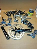 Diverse Shimano delen, Fietsen en Brommers, Fietsonderdelen, Crankstel of Pedalen, Gebruikt, Racefiets, Ophalen of Verzenden
