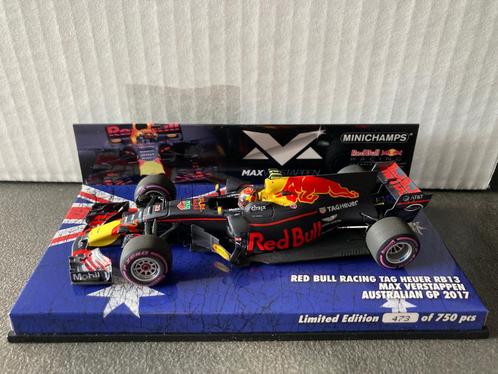 ✅ Max Verstappen 1:43 editie 25 Australian GP 2017 RB13 F1, Verzamelen, Automerken, Motoren en Formule 1, Nieuw, Formule 1, Ophalen of Verzenden