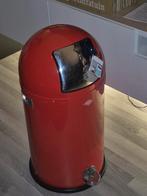 Retro rode Wesco kickboy prullenbak, Gebruikt, Met pedaal, 50 tot 75 cm, Ophalen of Verzenden