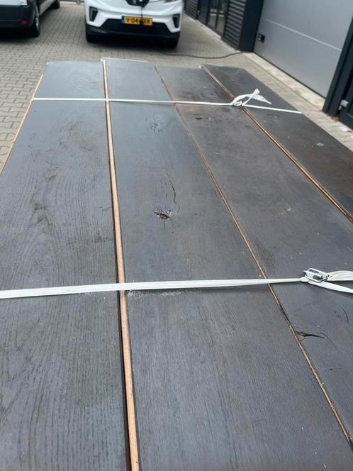 84 m2 massief eiken parketvloer. 20 cm breed 2 cm dik, Doe-het-zelf en Verbouw, Vloerdelen en Plavuizen, Gebruikt, Vloerdelen of -planken