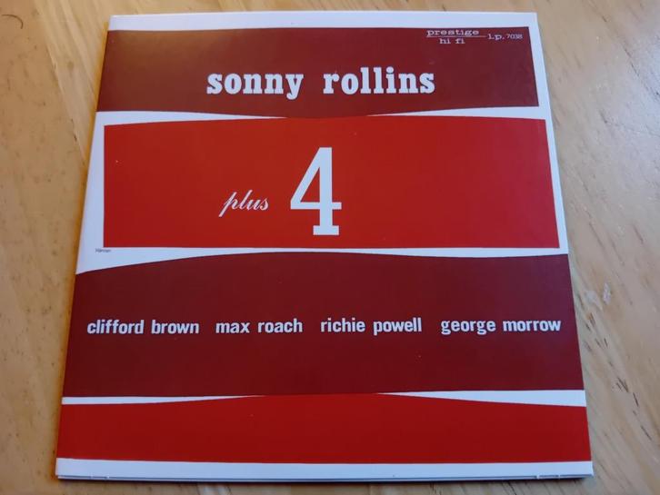 CD Sonny Rollins - Plus 4, Cd's en Dvd's, Cd's | Jazz en Blues, Jazz, Verzenden
