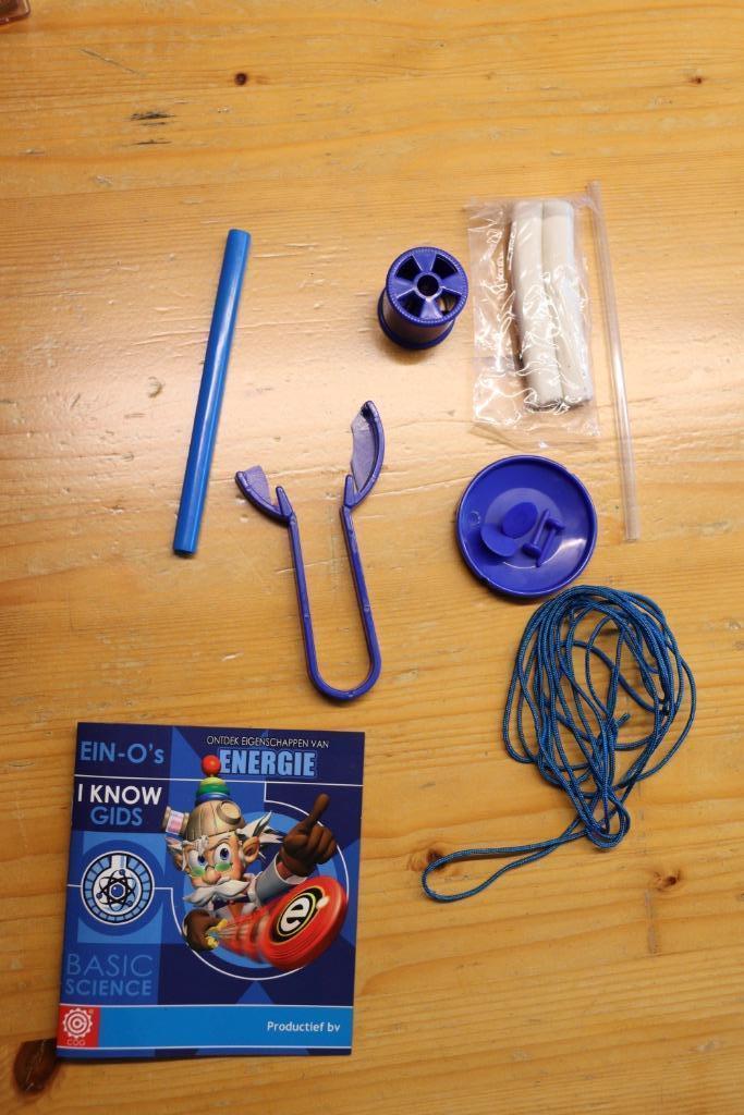 Ein-o science experimenteer doos energie, Kinderen en Baby's, Speelgoed | Educatief en Creatief, Zo goed als nieuw, Bouwen, Ontdekken