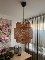 2x ikea Sinnerlig Hanglamp Bamboe 50cm + Pendels, Ophalen, Zo goed als nieuw, Rond