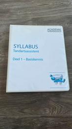 Syllabus Tandartsassistent, Deel 1 basiskennis, Boeken, Studieboeken en Cursussen, Ophalen of Verzenden, Beta, Gelezen, MBO