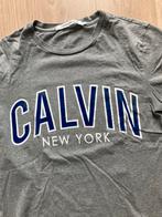 Calvin Klein heren shirt S, Kleding | Heren, T-shirts, Maat 46 (S) of kleiner, Grijs, Ophalen of Verzenden, Zo goed als nieuw