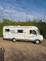 Hymer b644♥️6pers‍‍‍✅️2x airco🥶camera🎥xxl garage✔️, Caravans en Kamperen, Campers, Integraal, Ringverwarming, Fiat, Treinzit