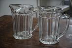 Vintage Glazen Kannen - Set van 2, Antiek en Kunst, Ophalen