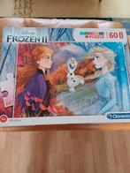 Frozen puzzel 60 stukjes z.g.a.n., Ophalen, Meer dan 50 stukjes, Zo goed als nieuw, 4 tot 6 jaar