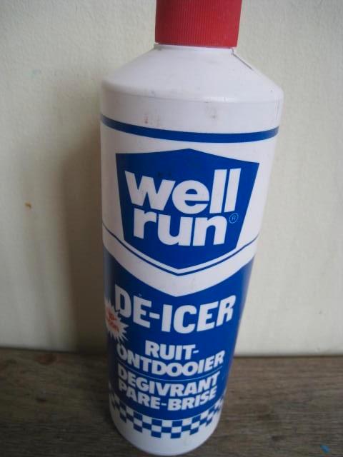 Well run de-icer, ruit ontdooier., Auto diversen, Onderhoudsmiddelen, Ophalen of Verzenden