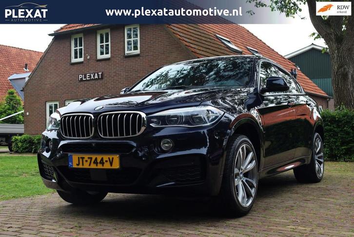 BMW X6 XDrive30d High Executive Aut. | M-Pakket | Orig NL |, Auto's, BMW, Bedrijf, Te koop, X6, 4x4, ABS, Achteruitrijcamera, Adaptive Cruise Control