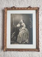 Prent antiek houten gips lijst Duitsland, Antiek en Kunst, Ophalen of Verzenden