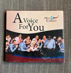 A voice for You - Men4Christ cd nieuw in verpakking!!, Cd's en Dvd's, Ophalen of Verzenden, Nieuw in verpakking, Gospel