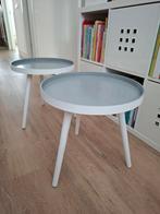 2x WOOOD bijzettafel Sasha (Ø 41  40,5 cm), Ophalen, Minder dan 45 cm, Minder dan 55 cm, Rond