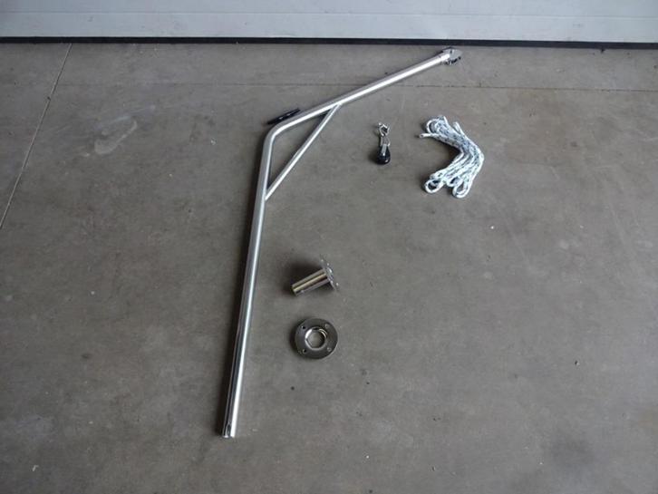 Davit, RVS, compleet (40 mm buis, 60 kg) Nieuw, Watersport en Boten, Accessoires en Onderhoud, Nieuw, Overige typen, Ophalen