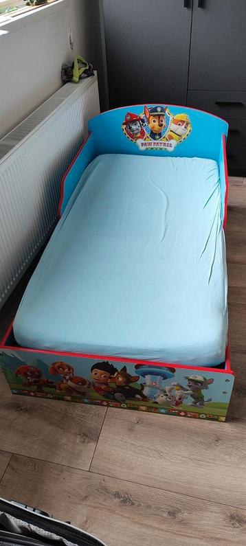 70x140 paw patrol bed met matras als nieuw beschikbaar voor biedingen