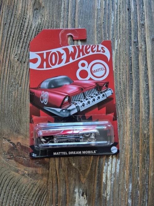 Hot Wheels  Mattel's mattel  80th Anniversary Dream Mobile, Hobby en Vrije tijd, Modelauto's | Overige schalen, Nieuw, Auto, Ophalen of Verzenden