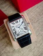 Cartier Tank Horloge Incl Doos, Sieraden, Tassen en Uiterlijk, Ringen, Ophalen of Verzenden, Zo goed als nieuw, 17 tot 18, Dame