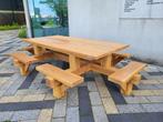 Picknicktafel 12-persoons. Douglas/lariks hout, Niet ingevuld, Niet ingevuld, Nieuw, Ophalen of Verzenden
