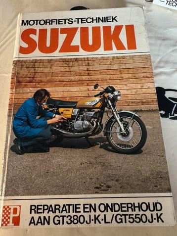 Suzuki reparatie en onderhoud gt380 en gt550 beschikbaar voor biedingen