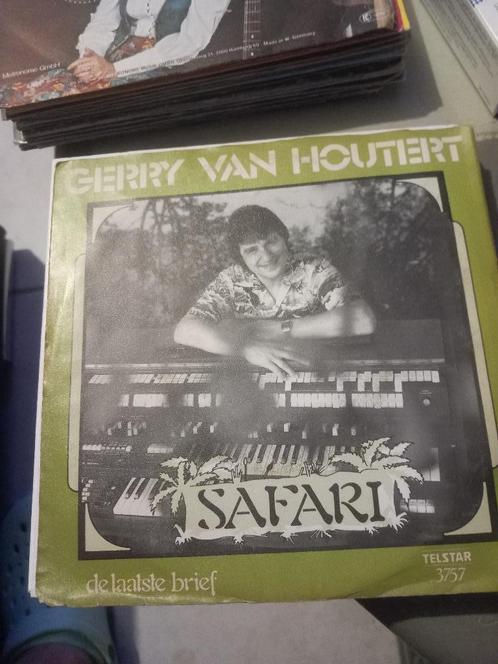 gerry van houtert safari / je laatste brief  telstar, Cd's en Dvd's, Vinyl | Nederlandstalig, Gebruikt, Levenslied of Smartlap