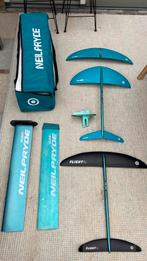 Neil Pryde wind Foil Set 2 sets voor alle windsterktes, Watersport en Boten, Windsurfen, Ophalen, Gebruikt, Complete set, Minder dan 5 m²