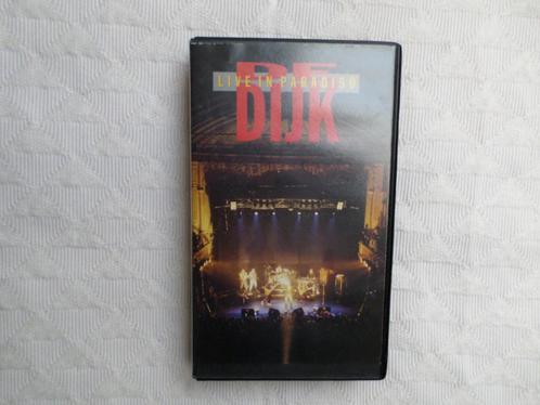 De Dijk ‎- Live In Paradiso VHS Video, Cd's en Dvd's, VHS | Documentaire, Tv en Muziek, Zo goed als nieuw, Muziek en Concerten