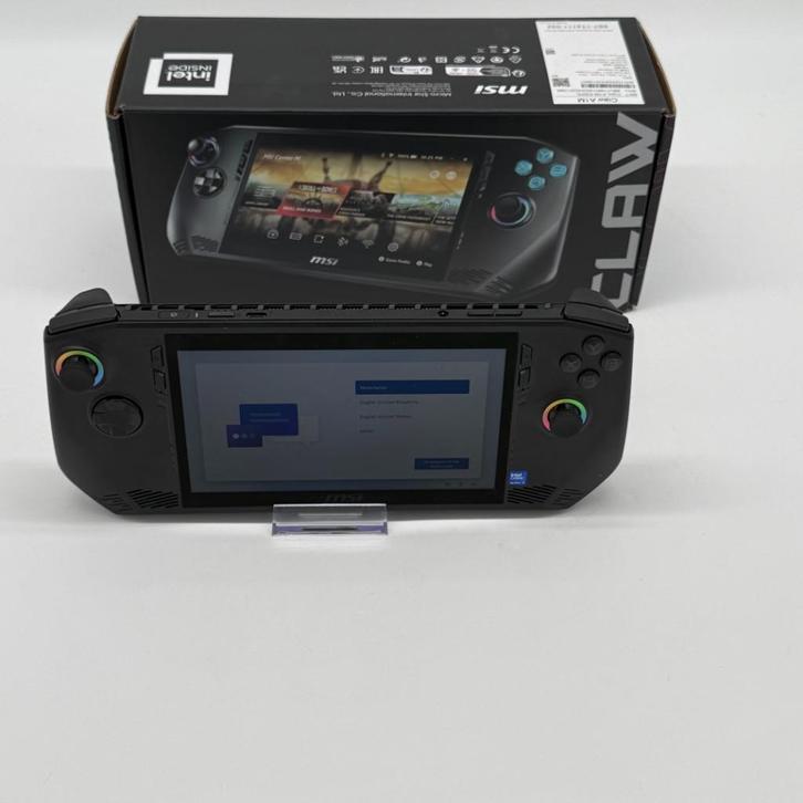 MSI Claw A1M-032NL 1 TB Gaming PC-Handheld - in nette staat, Spelcomputers en Games, Games | Overige, Zo goed als nieuw, 1 speler