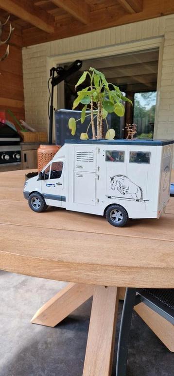 BRUDER TRAILER - ook geschikt voor Schleich paarden beschikbaar voor biedingen