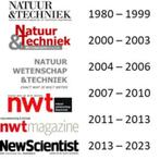 Natuur & Techniek jaargangen 1980 t/m 1999, Gelezen, Natuurwetenschap, Diverse auteurs, Ophalen of Verzenden