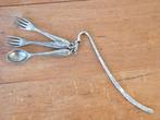 Bestek, mini, aan hanger., Antiek en Kunst, Curiosa en Brocante, Ophalen of Verzenden