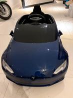 Blauwe Tesla Kinderauto - Gebruikt, Ophalen, Gebruikt
