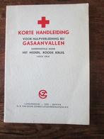 Mobilisatie Roode kruis gas EHBO gasaanvallen Rode, Nederland, Boek of Tijdschrift, Landmacht, Verzenden