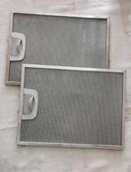2 stuks metalen afzuigkap vetfilters, Ophalen of Verzenden, Zo goed als nieuw
