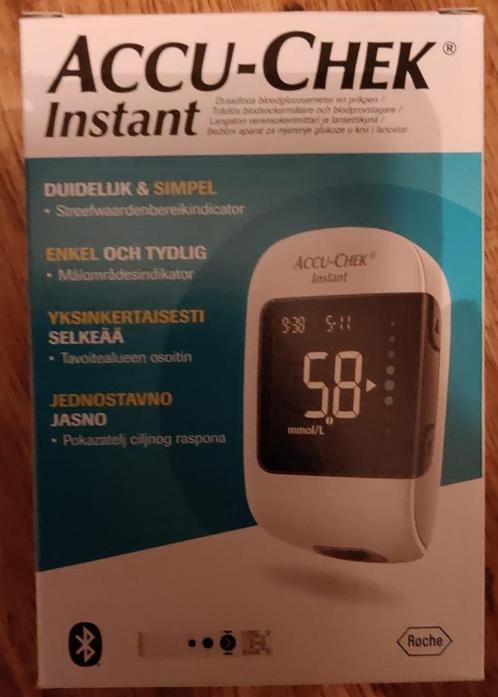 Accu-Chek Instant bloedglucosemeter startpakket nieuw, Diversen, Verpleegmiddelen, Nieuw, Ophalen of Verzenden